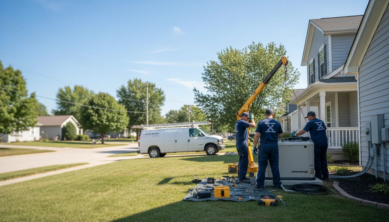Generator Installation in Kingston, OH near me